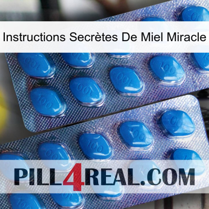 Instructions Secrètes De Miel Miracle viagra2